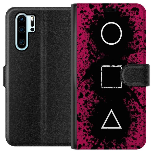 Kompatibel Tegnebogsetui til Huawei P30 Pro Squid Game 2 - Vem är du?