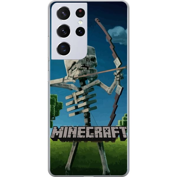 Kompatibel Mobilcover til Samsung Galaxy S21 Ultra 5G A Minecraft Movie Kompatibel Mobilcover til Samsung Galaxy S21 Ultra 5G A Minecraft Movie