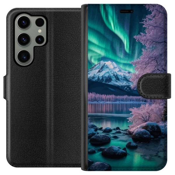 Kompatibel Tegnebogsetui til Samsung Galaxy S23 Ultra Norrsken Kompatibel Tegnebogsetui til Samsung Galaxy S23 Ultra Norrsken