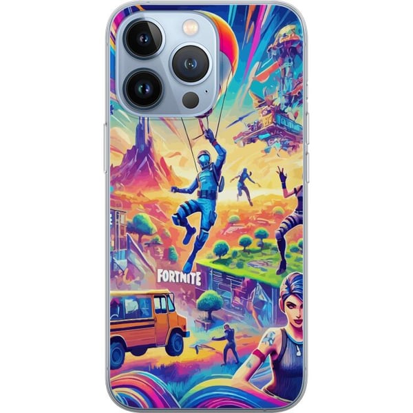 Kompatibel Mobilcover til Apple iPhone 13 Pro Fortnite vs Minecraft