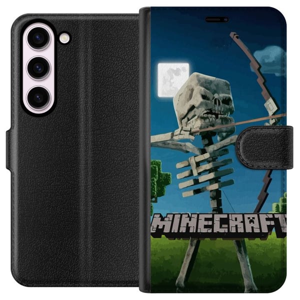 Kompatibel Tegnebogsetui til Samsung Galaxy S23 A Minecraft Movie Kompatibel Tegnebogsetui til Samsung Galaxy S23 A Minecraft Movie