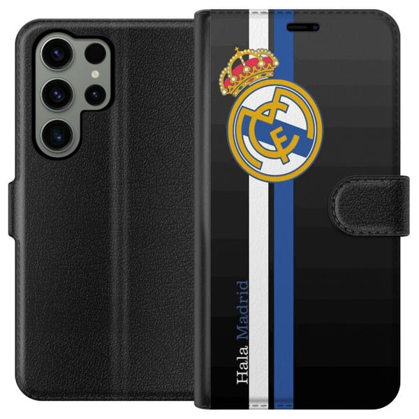 Kompatibel Tegnebogsetui til Samsung Galaxy S23 Ultra Real Madrid