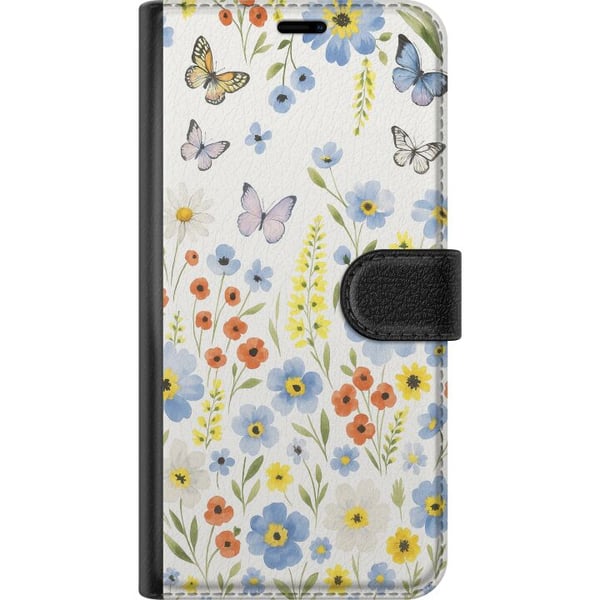 Kompatibel Tegnebogsetui til OnePlus Nord CE4 Lite Sommerblomster