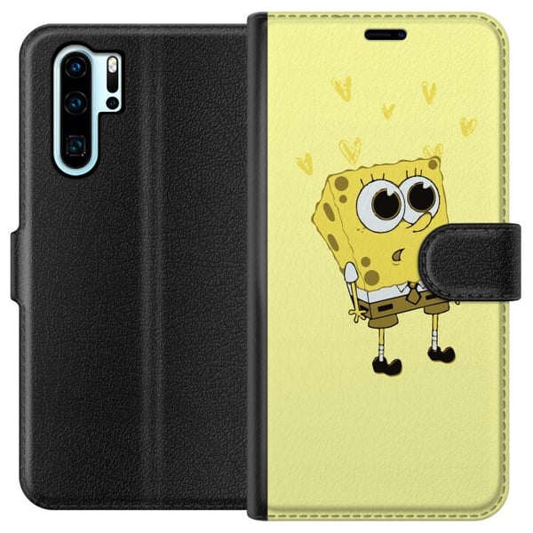 Yhteensopiva Lompakkokotelo Huawei P30 Pro Sienestystävällinen Neliöhousu