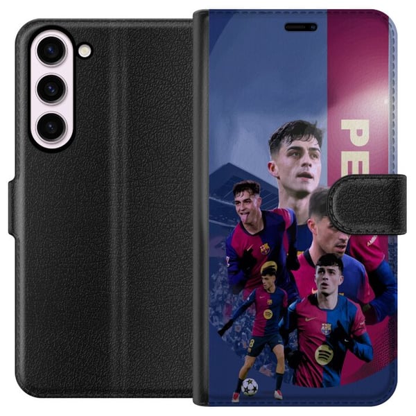 Kompatibelt Lommeboketui til Samsung Galaxy S23+ Pedri Barcelona Spania fotball midtbanespiller ungt talent teknisk dyktig spiller med sterk utviklin Kompatibelt Lommeboketui til Samsung Galaxy S23+ Pedri Barcelona Spania fotball midtbanespiller ungt talent teknisk dyktig spiller med sterk utviklin