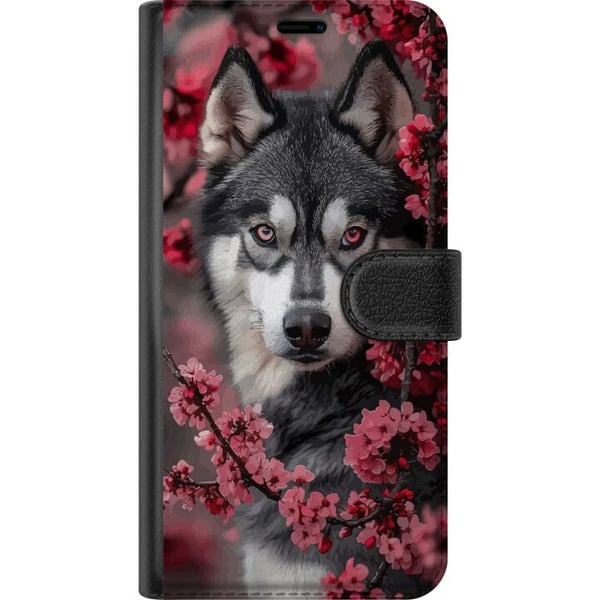 Kompatibel Tegnebogsetui til Samsung Galaxy S23 Ulv Røde øjne Dyr Fantasy Mørk