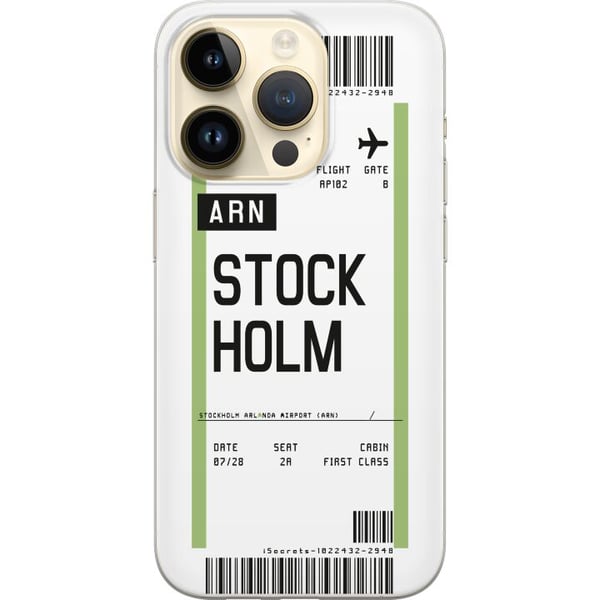 Kompatibelt Mobilskal till Apple iPhone 14 Pro Stockholm