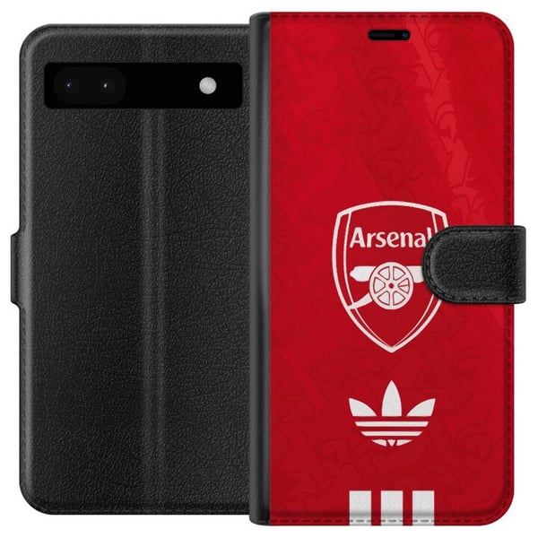 Yhteensopiva Lompakkokotelo Google Pixel 6a Arsenalin Valioliigan jalkapalloseura