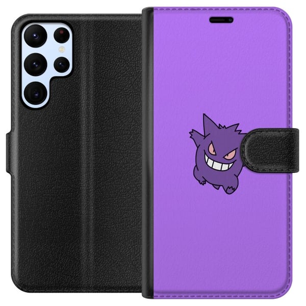 Yhteensopiva Lompakkokotelo Samsung Galaxy S22 Ultra 5G Gengar Pokémon