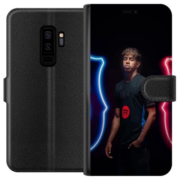 Kompatibelt Plånboksfodral till Samsung Galaxy S9+ Yamal Fotboll FC Barcelona Ung Talang Spelare Spanien Kompatibelt Plånboksfodral till Samsung Galaxy S9+ Yamal Fotboll FC Barcelona Ung Talang Spelare Spanien