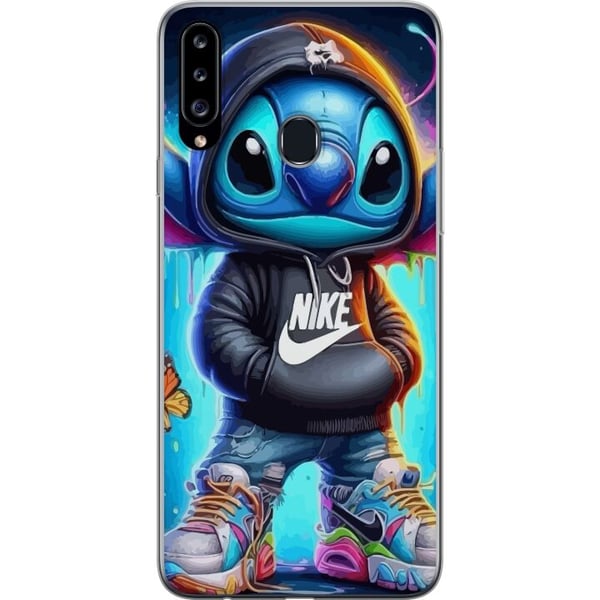 Kompatibelt Mobilskal till Samsung Galaxy A20s Stitch