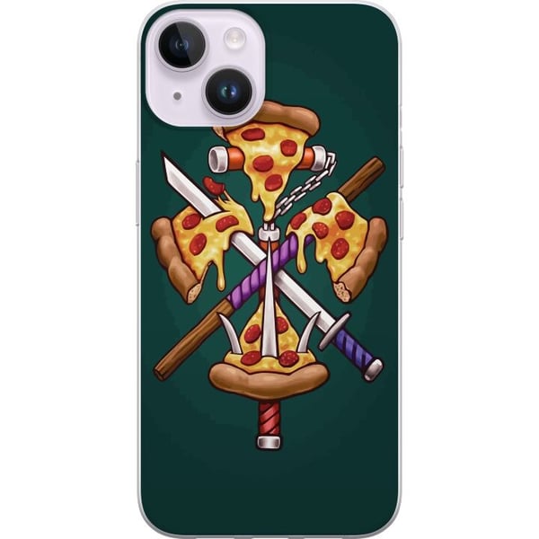 Yhteensopiva Puhelinkuori Apple iPhone 14 Pizza Yhteensopiva Puhelinkuori Apple iPhone 14 Pizza