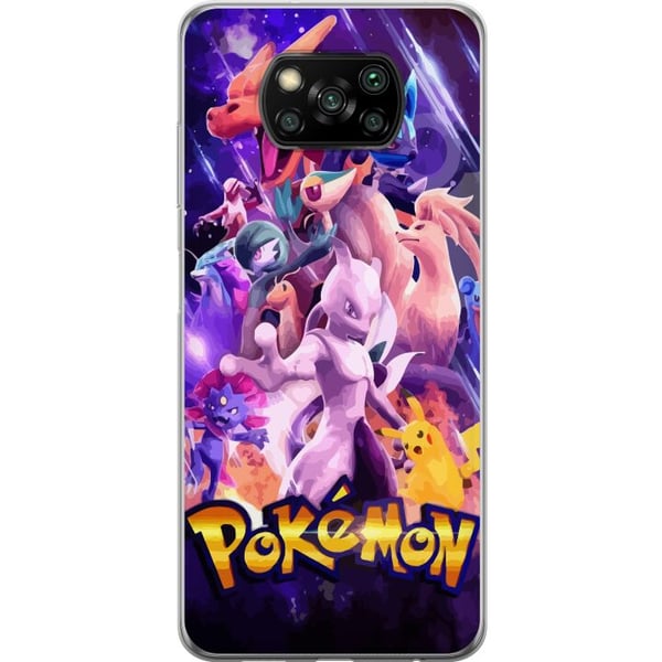 Kompatibelt Mobildeksel til Xiaomi Poco X3 NFC Pokemon