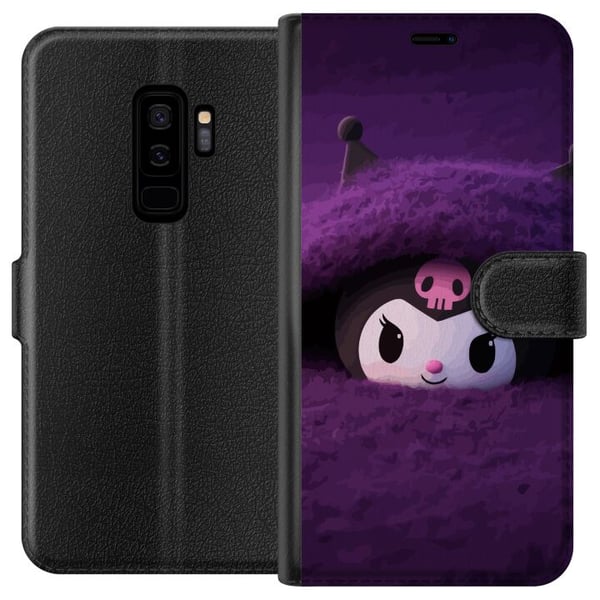 Kompatibelt Lommeboketui til Samsung Galaxy S9+ Kuromi-inspirert figur i lilla, fluffy fantasymiljø med mystisk kawaii-følelse Kompatibelt Lommeboketui til Samsung Galaxy S9+ Kuromi-inspirert figur i lilla, fluffy fantasymiljø med mystisk kawaii-følelse
