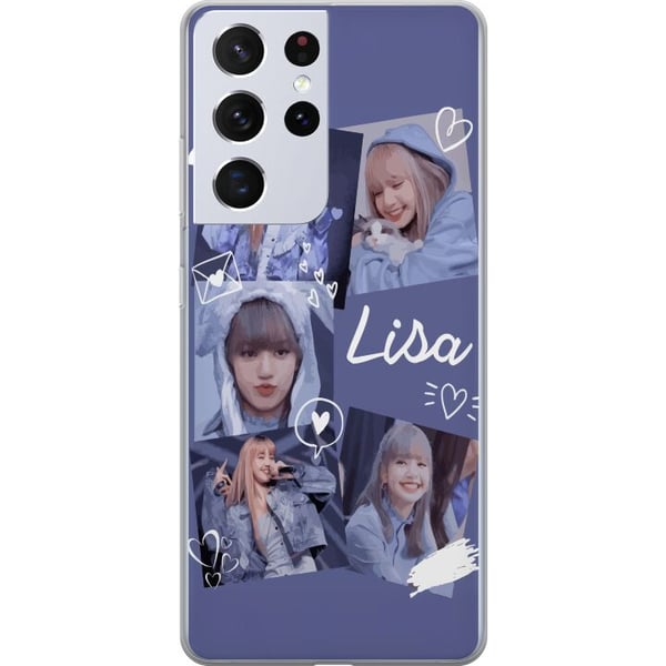 Kompatibel Mobilcover til Samsung Galaxy S21 Ultra 5G Lisa Blackpink – Aesthetic K-pop Queen