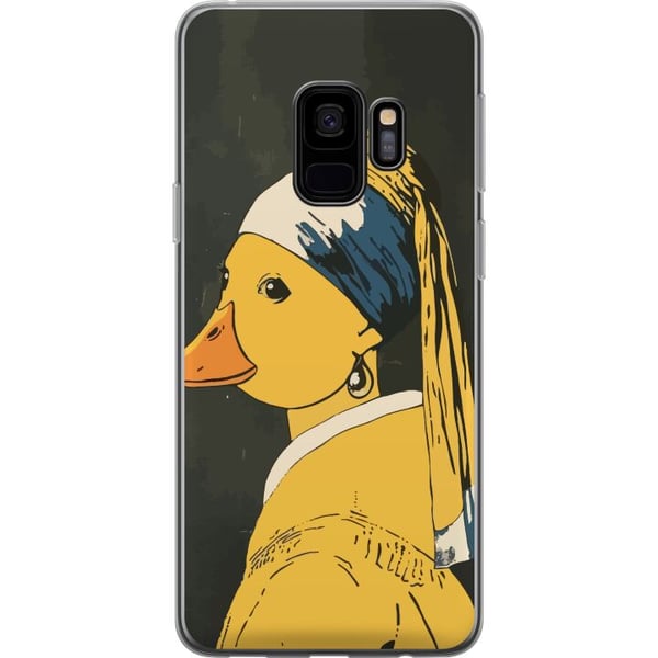 Kompatibelt Mobilskal till Samsung Galaxy S9 Stylish Duck Kompatibelt Mobilskal till Samsung Galaxy S9 Stylish Duck