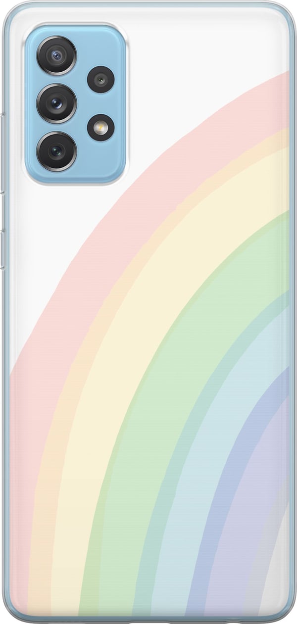 Yhteensopiva Puhelinkuori Samsung Galaxy A52 5G Sateenkaari