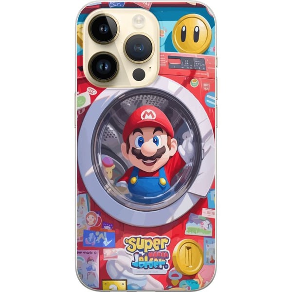 Yhteensopiva Puhelinkuori Apple iPhone 14 Pro Mario Yhteensopiva Puhelinkuori Apple iPhone 14 Pro Mario