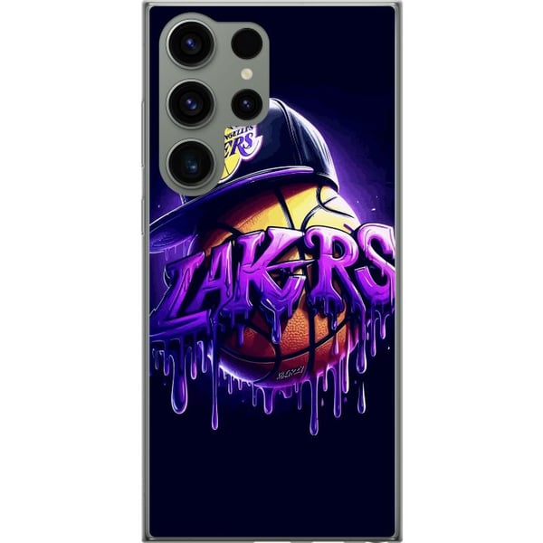 Kompatibel Mobilcover til Samsung Galaxy S23 Ultra Lakers NBA-basketball USA-hold Kompatibel Mobilcover til Samsung Galaxy S23 Ultra Lakers NBA-basketball USA-hold