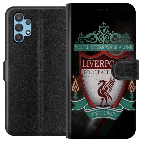 Kompatibelt Plånboksfodral till Samsung Galaxy A32 5G Liverpool L.F.C.