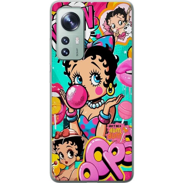 Kompatibelt Mobildeksel til Xiaomi 12 Betty Boop