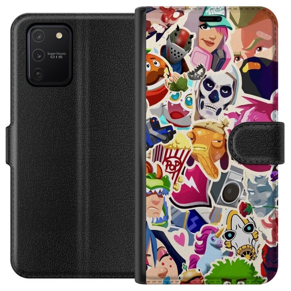 Kompatibelt Lommeboketui til Samsung Galaxy S10 Lite Fortnite Kompatibelt Lommeboketui til Samsung Galaxy S10 Lite Fortnite