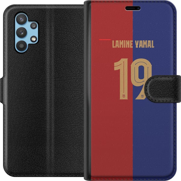 Yhteensopiva Lompakkokotelo Samsung Galaxy A32 5G Lamine Yamal