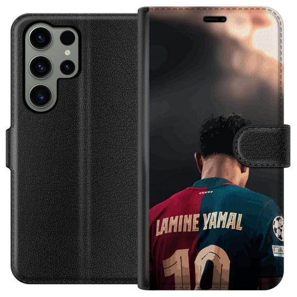 Kompatibel Tegnebogsetui til Samsung Galaxy S23 Ultra Lamine Yamal Kompatibel Tegnebogsetui til Samsung Galaxy S23 Ultra Lamine Yamal