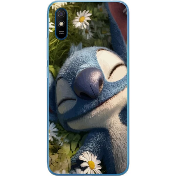 Kompatibelt Mobildeksel til Xiaomi Redmi 9A Rampete blå fantasivesen mot mørk bakgrunn humoristisk uttrykk Kompatibelt Mobildeksel til Xiaomi Redmi 9A Rampete blå fantasivesen mot mørk bakgrunn humoristisk uttrykk
