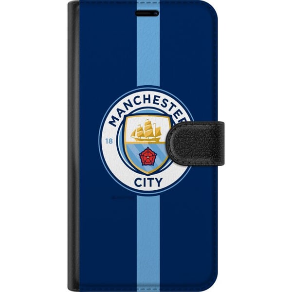 Kompatibelt Plånboksfodral till Samsung Galaxy S9+ Manchester City