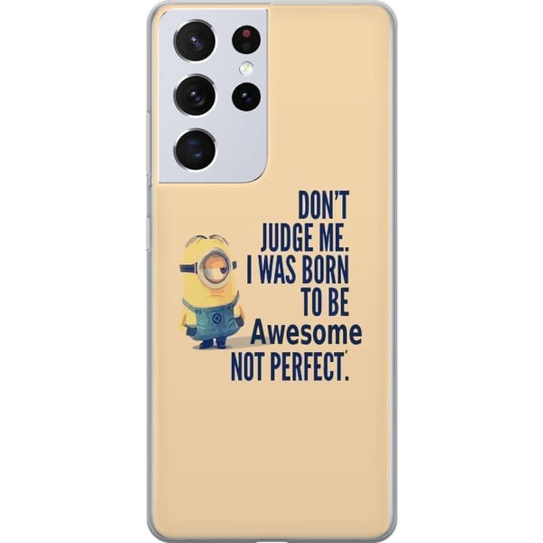 Kompatibelt Mobildeksel til Samsung Galaxy S21 Ultra 5G Minions Kompatibelt Mobildeksel til Samsung Galaxy S21 Ultra 5G Minions