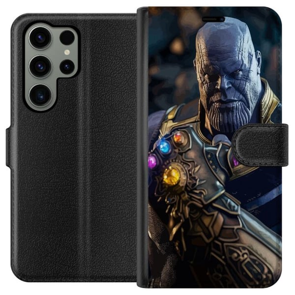 Kompatibelt Lommeboketui til Samsung Galaxy S23 Ultra Thanos Marvel
