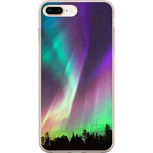 Yhteensopiva Puhelinkuori Apple iPhone 8 Plus Revontuli Yhteensopiva Puhelinkuori Apple iPhone 8 Plus Revontuli