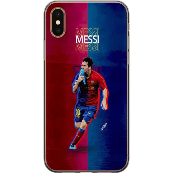 Kompatibelt Mobilskal till Apple iPhone XS Messi