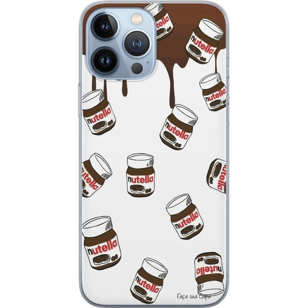 Kompatibel Mobilcover til Apple iPhone 13 Pro Max Nutella Kawaii Dessert Sød Sød