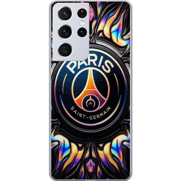 Kompatibel Mobilcover til Samsung Galaxy S21 Ultra 5G Paris Saint-Germain