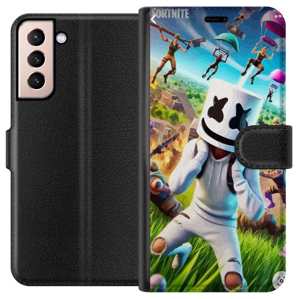 Kompatibelt Lommeboketui til Samsung Galaxy S21 Fortnite Kompatibelt Lommeboketui til Samsung Galaxy S21 Fortnite