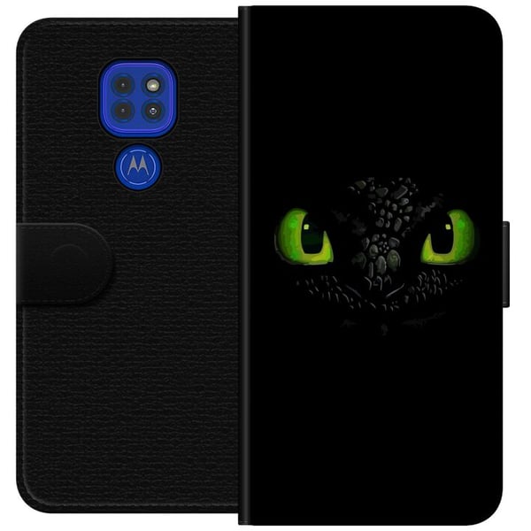 Kompatibel Tegnebogsetui til Motorola Moto G9 Play Dragetræneren