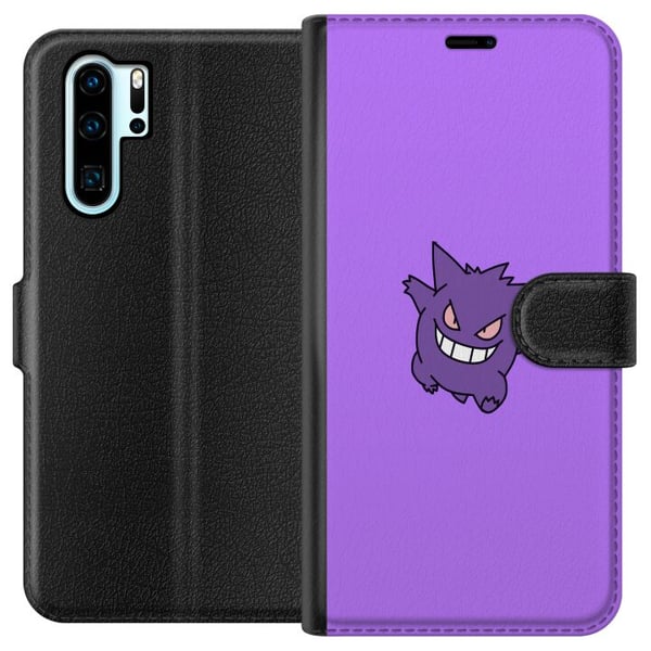Yhteensopiva Lompakkokotelo Huawei P30 Pro Gengar Pokémon