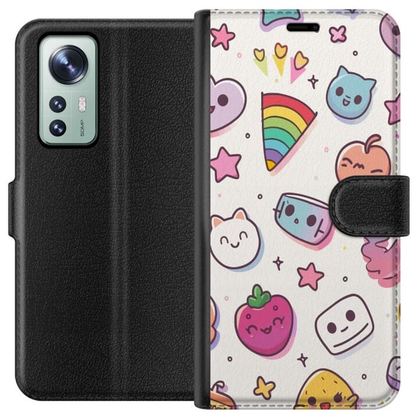Yhteensopiva Lompakkokotelo Xiaomi 12 Söpöys