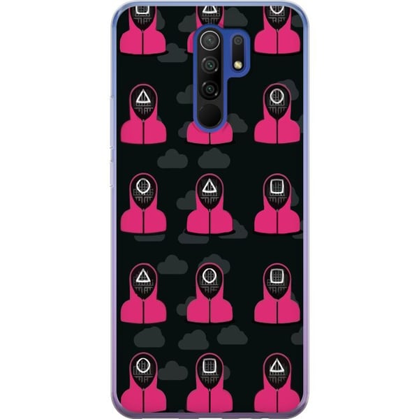 Kompatibelt Mobilskal till Xiaomi Redmi 9 Squid Game 2 - Vem är du?