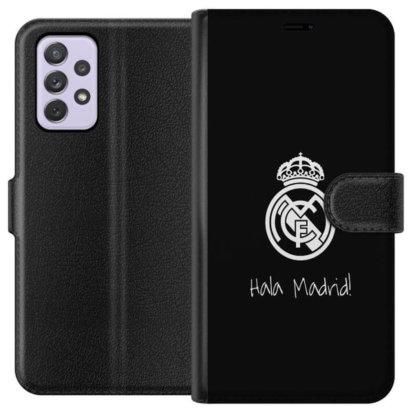Kompatibelt Plånboksfodral till Samsung Galaxy A52s 5G Real Madrid Kompatibelt Plånboksfodral till Samsung Galaxy A52s 5G Real Madrid
