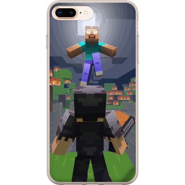 Yhteensopiva Puhelinkuori Apple iPhone 8 Plus Minecraft Yhteensopiva Puhelinkuori Apple iPhone 8 Plus Minecraft