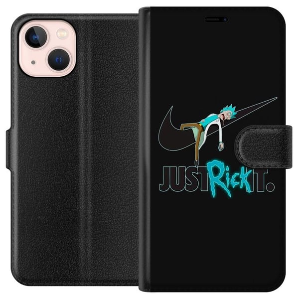 Kompatibel Tegnebogsetui til Apple iPhone 13 mini Bare Rick Det.