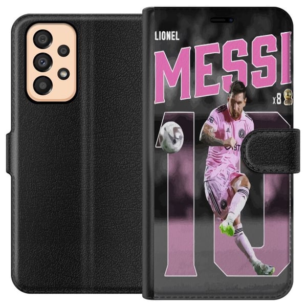Yhteensopiva Lompakkokotelo Samsung Galaxy A33 5G Lionel Messi