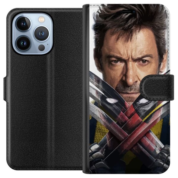 Yhteensopiva Lompakkokotelo Apple iPhone 13 Pro Deadpool & Wolverine Yhteensopiva Lompakkokotelo Apple iPhone 13 Pro Deadpool & Wolverine