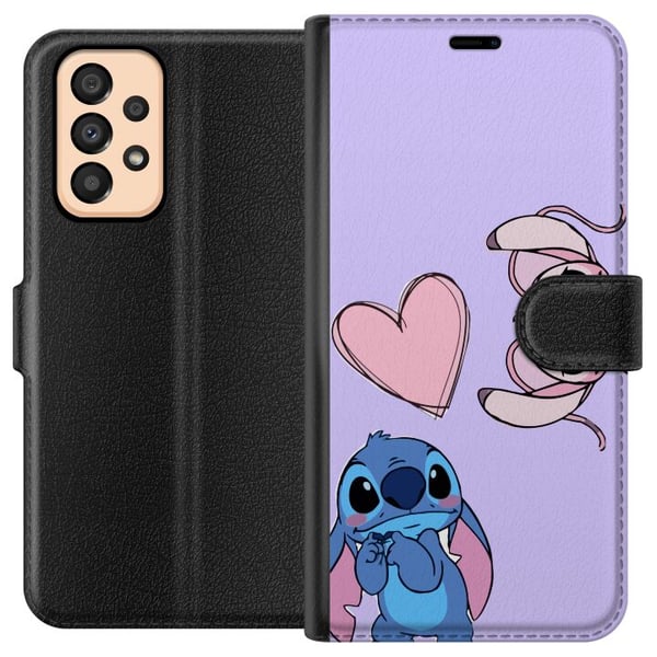 Yhteensopiva Lompakkokotelo Samsung Galaxy A33 5G stich