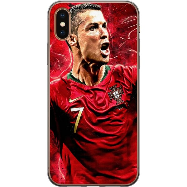Yhteensopiva Puhelinkuori Apple iPhone XS Cristiano Ronaldo Yhteensopiva Puhelinkuori Apple iPhone XS Cristiano Ronaldo