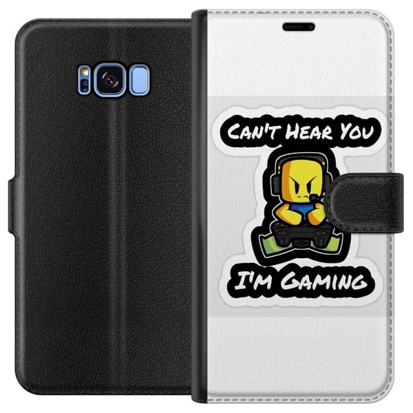 Kompatibelt Plånboksfodral till Samsung Galaxy S8 Roblox Gaming Kompatibelt Plånboksfodral till Samsung Galaxy S8 Roblox Gaming