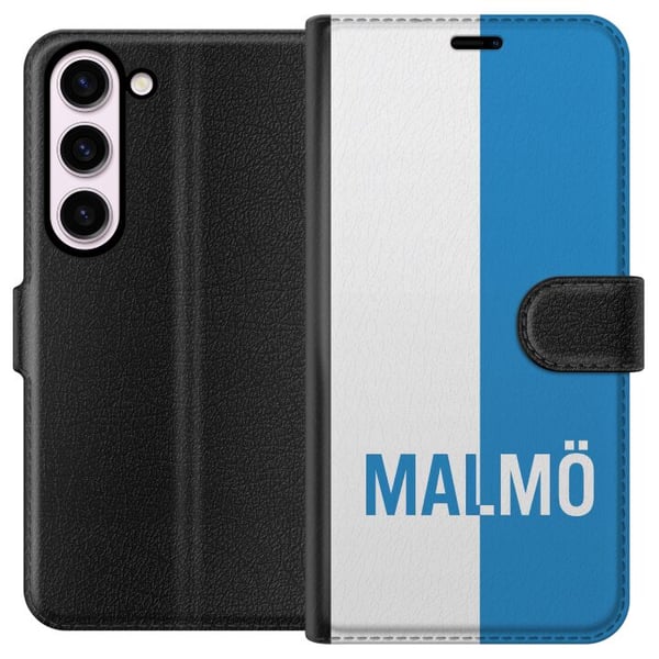 Kompatibel Tegnebogsetui til Samsung Galaxy S23 Malmö – fodbold Kompatibel Tegnebogsetui til Samsung Galaxy S23 Malmö – fodbold